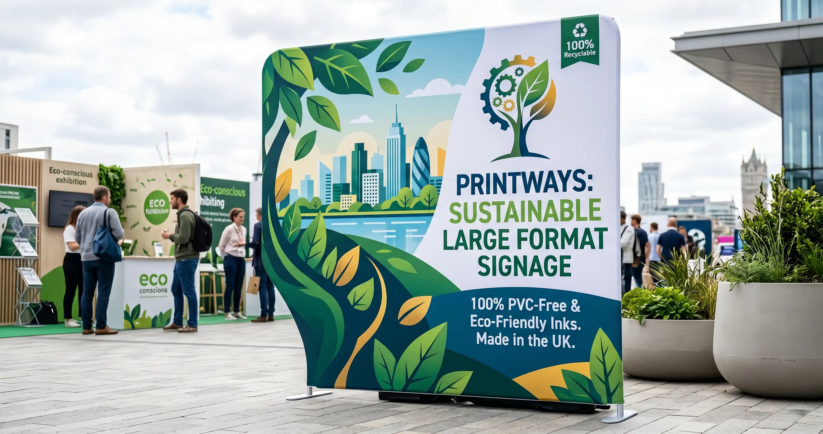Eco-Friendly Printing Trends: How UK Businesses are Switching to Sustainable Large Format Signage