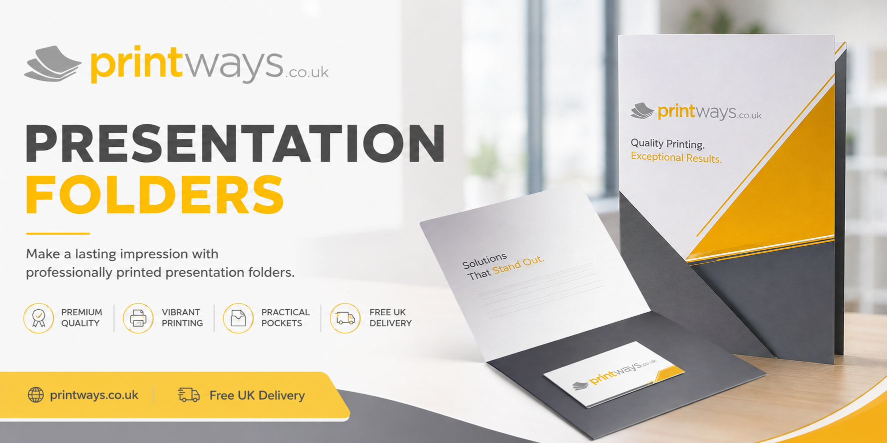 Custom A4 Presentation Folders | Printways