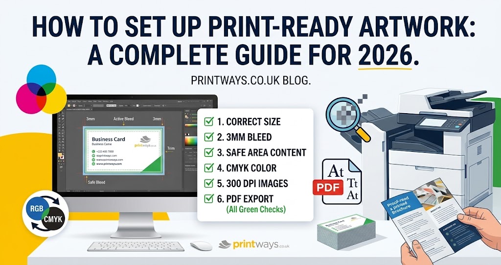 How to Set Up Print-Ready Artwork in 2026: A Complete Guide
