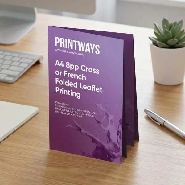 A2 Map Fold Leaflets