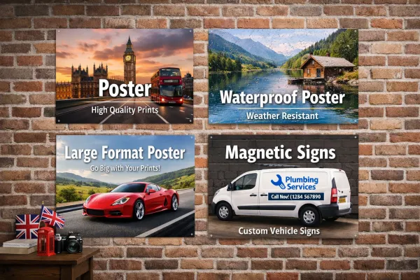 Posters & Magnetic Signs
