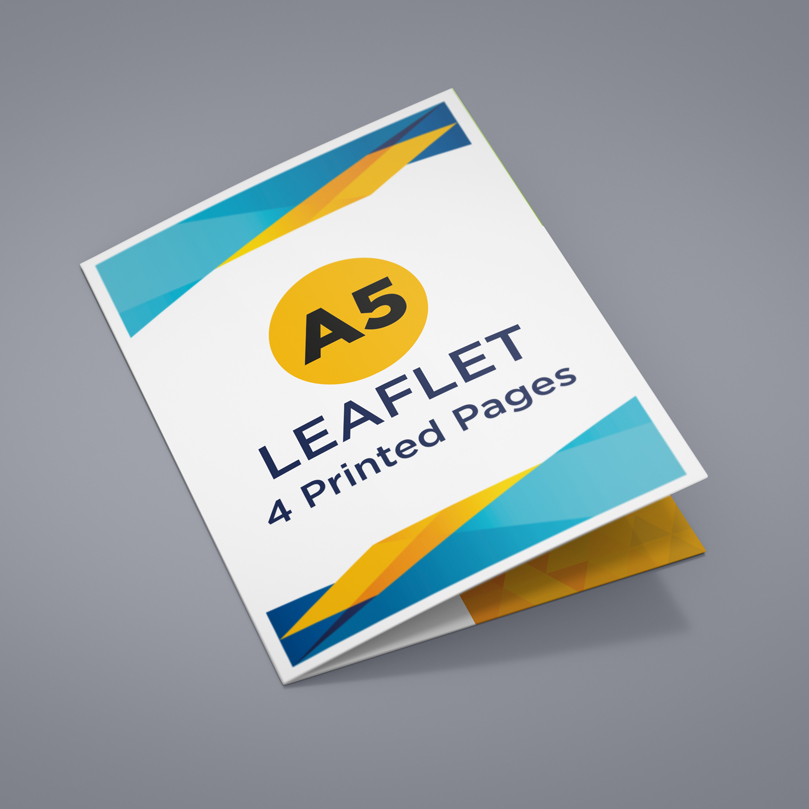 A5 4pp Leaflets A5 4pp Folded Leaflets Printways Limited