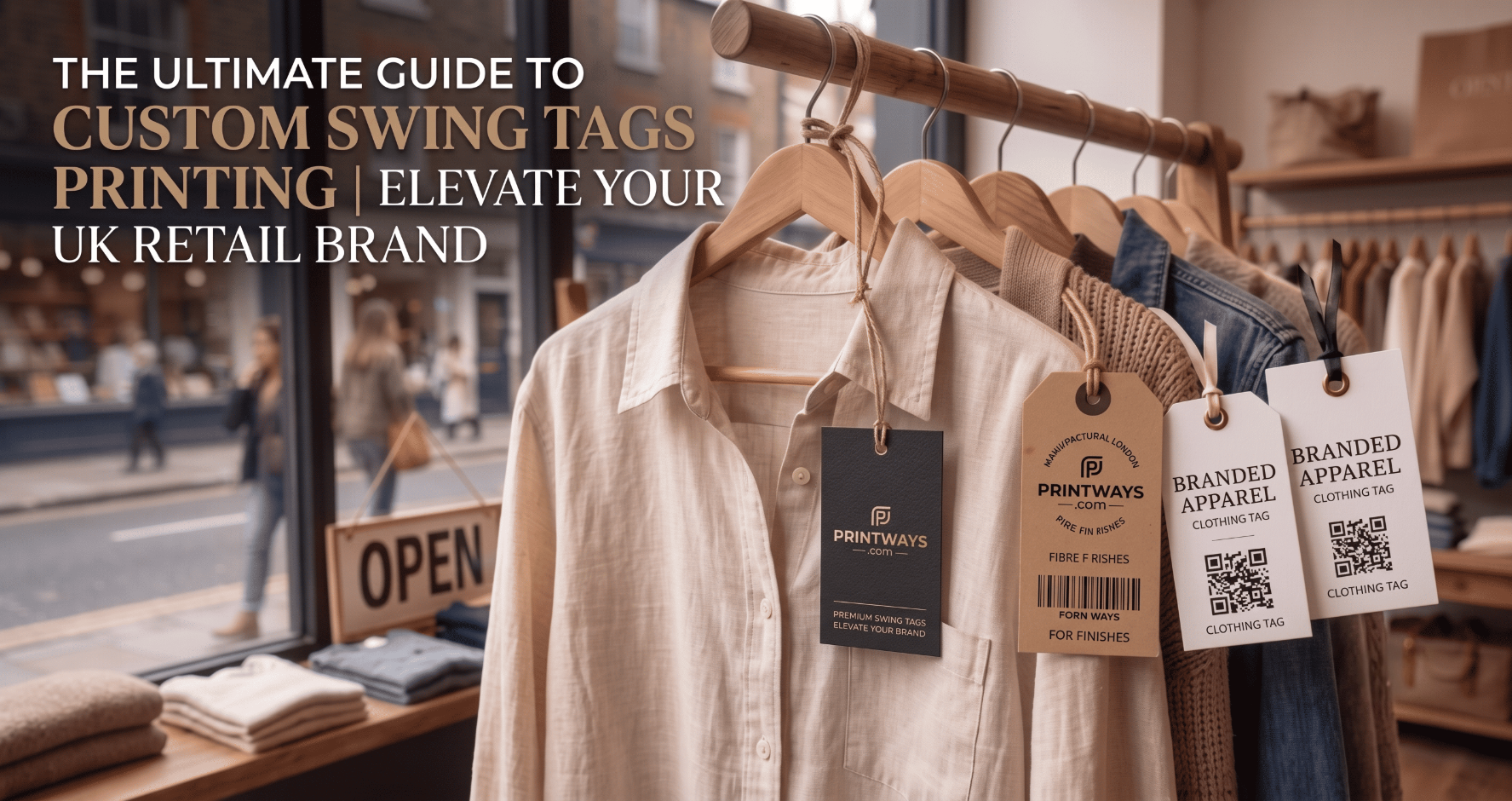 The Ultimate Guide to Custom Swing Tags Printing: Elevate Your UK Retail Brand