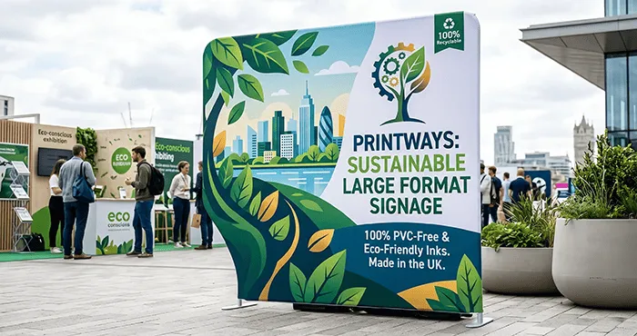 Eco-Friendly Large Format Signage UK | Printways
