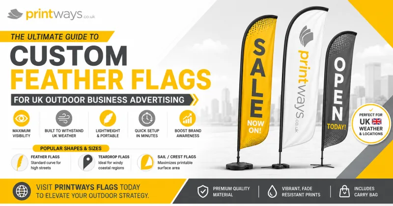 Ultimate Guide to Custom Feather Flags UK
