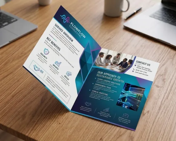A4 Folded Leaflets