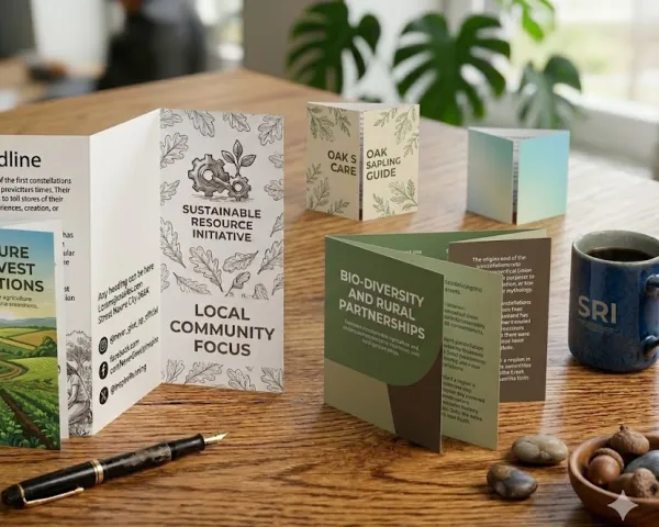A6 Folded Leaflets