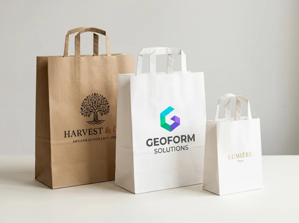 Custom Printed Paper Bags UK - Retail Shopping & Takeaway Bags